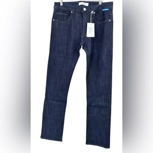 1 DENIM Slim Straight Jeans Wilton Dark Wash "The Plot" 5-Pocket Men's 31x32 NWT